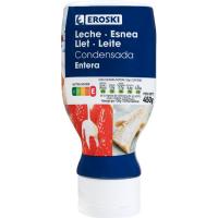 Leche condensada EROSKI, dosificador 450 g