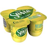Postre de soja natural DANONE Savia, pack 4X120 g