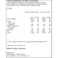 YOGUR SABOR MACEDONIA DANONE 4X120GRS
