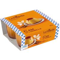 Flan de vainilla LA FAGEDA, pack 4x110 g