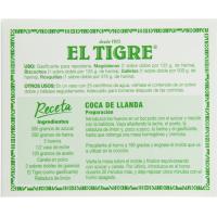 Gasificante en polvo EL TIGRE, caja 39 g