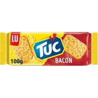 Galleta salada sabor bacon TUC LU, paquete 100 g