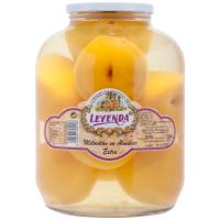 Melocotón en almíbar LEYENDA, frasco 1260 g