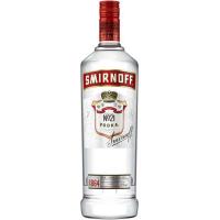 Vodka SMIRNOFF, ampolla 1 litre