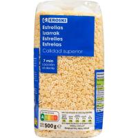 Estrelletes EROSKI, paquet 500 g