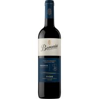 Vino Tinto Reserva Rioja BERONIA, botella 75 cl