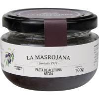 Paté de oliva negra MASROJANA, tarro 100 g