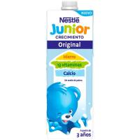 Leche de crecimiento original NESTLÉ JUNIOR, brik 1 litro