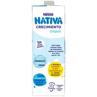 Leche creci.sin azucar original junior 1+ NESTLÉ, brik 1 litro