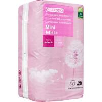 Compresa de incotinencia mini EROSKI, paquet 20 u