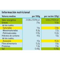 Snacks de xocolata-llet EROSKI, caixa 200 g