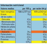 Barreta de xocolata amb llet EROSKI, caixa 192 g