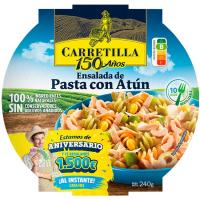 Amanida de pasta amb tonyina CARRETILLA, bol 240 g