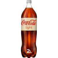 Refresc de cola light sense cafeïna COCA-COLA, ampolla 2 litres