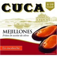 Mejillón en escabeche 8/10 piezas CUCA, lata 115 g