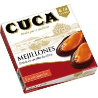 Mejillón en escabeche 8/10 piezas CUCA, lata 115 g